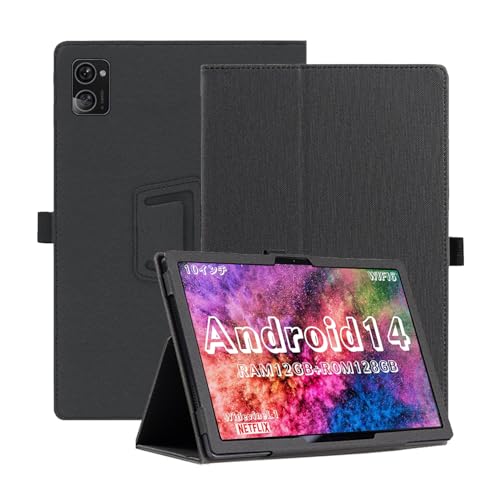 Hitabt T30A 用 ケース カバー 保護ケース 保護カバー 【NOUKAJU】 For Hitabt T30A 10インチ タブレット ケース タッチペン収納機能 内蔵磁石 耐衝撃 傷つけ防止 スタンド機能 (ブラック)