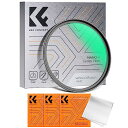 K&F Concept 49mm ホワイトソフト 1/4 フィルター ソフトフィルター ソフト効果 1/4 コントラスト調整用 ソフト描写用フィルター 多層ナノコーティング 航空アルミ材質 薄枠 3枚クリーニングクロ