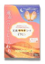 【薬剤師が推薦】 足裏サウナシート ビサミン 遠赤外線 放射素材 コスモビサ 配合 天然樹液シート 貼って寝るだけで 足裏発汗 レモングラス ジンジャーの香り 7組 14枚入り 日本製