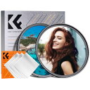 K&F Concept 49mm 1/4ブラックミスト+CPLフィルター フィルターセット ソフト効果 偏光効果 18層ナノコーティング 偏光フィルター ソフト...