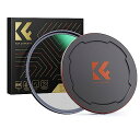 K&F Concept 49mm ブラックミスト1/4+フィルターキャップセット ソフト描写 コントラスト調整用 レンズフィルター 超薄枠 撥水 光学ガラス 【...