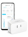 TP-Link Tapo Matter 対応 スマートプラグ プラグミニ スマートコンセント 電力モニタリング コンセント 節電?省エネ スケジュール 電源タイマー 直差し 遠隔操作 音声コントロール かんたん設