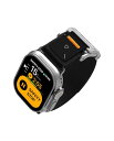 Aulumu A11 For Apple Watch 磁気バンド アップルウォッチ バンド For Apple Watch Ultra 2/1(49mm)、Series 10(46mm)、Series 9/8/7(45mm)、Series 6/5/4/SE(44mm)、Series 3/2/1(42mm)に対応しています 長さ調整可能 ステンレスス