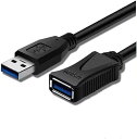 USB 3.0 延長ケーブル USB 延長 高速データ転送5Gbps aオス-aメス USBケーブル 延長コード 金メッキコネクタ 適用プリンター、スキャナー、...
