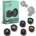 KASOTT ソニー イヤーピース イヤーチップ シリーズイヤホン専用 イヤーキャップ ウレタン製 低反発イヤホンカバー イズ低減 音質向上 遮音性 滑り止め 柔らかい 耳垢ガード フィット感 脱落