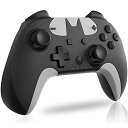 Switch コントローラー ワイヤレス 背面ボタン HD振動 6軸ジャイロセンサー搭載 スイッチコントローラー 連射機能付き Bluetooth接続 Switch/Switch Lite/Switch OLED対応 日本語説明書付き