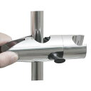 Mythtrail シャワーフック スライド 角度調整 シャワーヘッドホルダー 後付け 交換・追加用 シャワーホルダー φ18-22・ φ22-24.5mm対応...