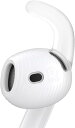 Gcioii for 4 イヤーフック イヤーピース ズレ解消 落ち防止 3ペア入り イヤフォン アクセサリ Apple 4 適用(2)
