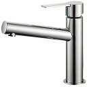 SANEI(サンエイ) 洗面用 シングルワンホール洗面混合栓 スリムタイプ 泡沫吐水 K4750NV-13