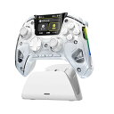 ManbaOne PC コントローラー 多機能LCDディスプレイ付き ドリフト防止ホールスティック ホールトリガー Switch スリープ解除 連射機能プロコン PC/Switch/Android/iOS対応 4つ背面ボタン ゲームパッド