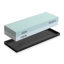 Akizora 砥石 包丁研ぎ石 400 1000 両面砥石セット 強力滑り止めゴム付き 家庭用中砥石 包丁 仕上げに最適