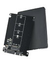 ELUTENG M.2 NGFF to SATA 3.0 変換 6Gbps 変換アダプター 外付きケース 2.5インチSATA 2230 / 2242 / 2260 / 2280 mm プラスチック殻 高排熱性 M.2 SSD 外付きケース (NVMEに非対応)