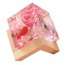 クリスタルハーバリウム ピンク×1個 母の日 花 ギフト プレゼント フラワーキューブ ローズ 薔薇 プリザーブドフラワー アートリウム 誕生日 お礼 お祝い ...