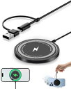 ワイヤレス充電器 マグネット式 Mag Safe充電器 iPhone16/15/14/13/12シリーズに対応 マグセーフ充電器 急速 軽量 超薄型 無線充電器 超軽量 強磁気 15W急速充電 強力な磁気吸着機能 Wireless Charger 置