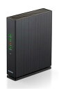 エレコム WiFiルーター 無線LAN WiFi6 1201+300Mbps AX1500 IPv6(IPoE)対応 有線Giga WRC-X1500GS2-B