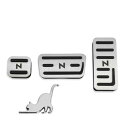 Koongloong(コオングロオング) ホンダ NBOX ペダルカバー アクセサリー N-BOX JF1 JF2 JF3 JF4 JF5 JF6 N-WGN ...