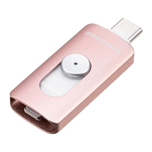 쥯 USB 饤ȥ˥-USB-C iPhoneiPadAndroidб 10Gbps 饤ɼ 128GB ޥ Хåå  600-IPLUC128GP