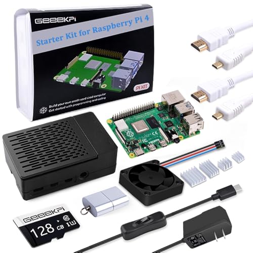 GeeekPi Raspberry Pi 4 8​​GB å - 128GB ǥPWM ...