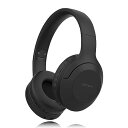 Bautylee ワイヤレスヘッドホン Bluetooth 5.3 オーバーイヤーヘッドホン/HiFi ステレオ重低音/遅延なし/密閉型/軽量/折り畳み可能/内蔵マイク付き/無線 3.5mm AUX有線両用/最大46時間連続再生/日本語(2)