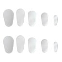 Vitalux メイクブラシ 汚れ防止カバー 化粧ブラシキャップ 収納化粧ブラシ 毛先崩れ防止 チークブラシ 化粧筆 防塵 携帯用 旅行用 10枚