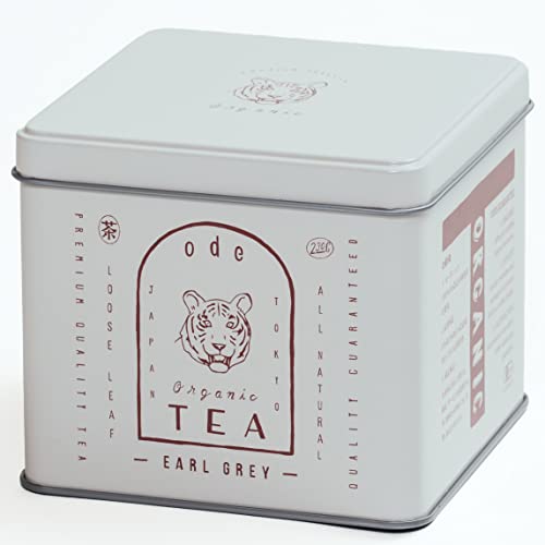 ode tea オーガニックティー 有機紅茶 アールグレイ 230g缶 ギフトに最適 Organic