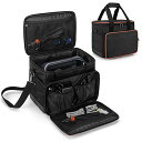 Trunab ポータブル電源 収納バッグ Jackery 700/708 /P7/EcoFlow RIVER Max 576Whに適合して ポータブル電源 保護...