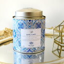 ウィッタード 紅茶 缶入り リーフティー 茶葉 アールグレイ フレーバーティー 英国 紅茶缶 土産 可愛い お洒落 ギフト ラッピングつき (アールグレイ)