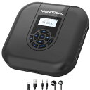 MONODEAL CDプレーヤー Bluetooth ポータブルCDプレーヤー スピーカー内蔵 LEDスクリーン付き リピート/A-Bリピート機能付き MP3/CD-R対応 5EQエフェクト機能 持ち運び 車/家庭用 ストレス解消/語学学