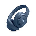 JBL TUNE 770NC ワイヤレス オーバーイヤー ハイブリッド ノイズキャンセリング ヘッドホン アプリ対応 マルチポイント 40mmドライバー (ブル...