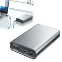 イーサプライ モバイルバッテリー AC出力対応 コンセントバッテリー 大容量 65W ノートパソコン USB充電 41.27Wh 機内持込可 EZ7-BTL025N