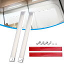 NORTHYUN 車室内灯 車用ルームランプ 車内ledライト DC12V-85V 120連30CM LED室内灯 軽自動車 トラック キャンピングカー 作業灯 貨物灯 庫内灯 船舶 倉庫 車汎用 車内照明 ネジ 両面テープ付き 2本セ