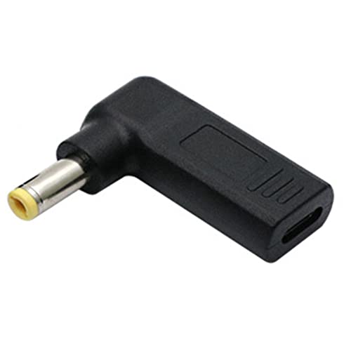 fine-R USB-C→DC 5.5×2.5mm 変換アダプター acer・東芝・ASUS・Lenovo対応 PD充電対応 日本検品済・PL保険加入 (P5525)