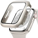 POLINK for Apple Watch用 ケース Series 10/9/8/7/6/5/4/SE2/SE 45mm PC素材 強化ガラス アップルウォッ...