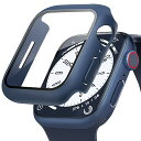 POLINK for Apple Watch用 ケース Series 10/9/8/7/6/5/4/SE2/SE 45mm PC素材 強化ガラス アップルウォッ...