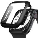 POLINK for Apple Watch用 ケース Series 10/9/8/7/6/5/4/SE2/SE 45mm PC素材 強化ガラス アップルウォッ...