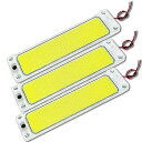 Tradecom ルームランプ LED キャンパー室内灯 貨物灯 車内照明 汎用 小型車 トラック 12V 24V マーカーランプ キャンピングカー テントライト 作業車用 COB素子 PCカバー 電源スイッチ付き ネジ 両