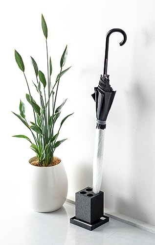 アネスティ(Honesty) イシガキ産業 傘立て ブラック 4本立 カラリ アンブレラスタンド ストレート HO1954