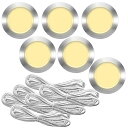 モデルノ ラ テール ダウンライト LED 12V 白 車内 車中泊 埋め込み型 キャンピングカー 天井灯 埋込型 天井照明 YM-325-DL 6個