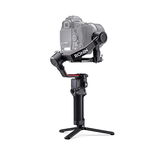 DJI RS 2、3軸手持ちスタビライザー、積載量(試験値)4.5 kg、カーボンファイバー製、1.4インチ フルカ..