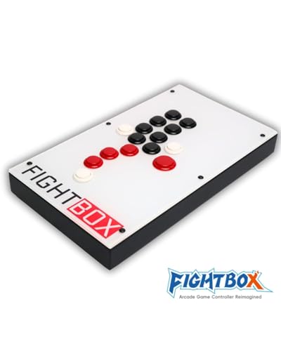 【FightBox公式】 FightBox ファイトボックス F10-PC PC/PS3/Switchスイッチ 対応 全ボタン レバーレス アーケード ファイティング スティック ヒットボックス 格闘ゲーム アケコン コントローラー 三