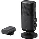 SONY(ソニー) カメラ用マイク ワイヤレス・ストリーミングマイクロホン 屋内外のVlog・ライブストリーミング・映像付きインタビュー・音声録音・ポッドキャスト ポップガード付属 ECM-S1