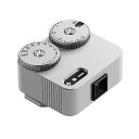 TTArtisan 露出計 ライトメーター TT-METER II シルバー リアルタイム測光ツール ISO、絞り、シャッタースピードの調整が可能 2つのダイヤル 旧型のライカと類似のレンジファインダーカメラに対