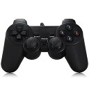 ゲームパッド pc用ゲームパッド ゲームパッドコントローラー USB有線ゲームパッドシングル/ダブル 2重振動ゲームコントローラ 印キーは感圧 ジョイスティック360° 遅延なし コントローラー