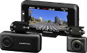 コムテック 車用 前後2カメラ ドライブレコーダー ZDR036 前後370万画素 WQHD ドップラーセンサーによる駐車監視動体検知機能 GPS搭載 後続車両接近お知らせ機能 安全運転支援機能搭載 高速起