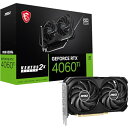 MSI Geforce RTX 4060 Ti Ventus 2X ブラック 8G Oc ゲーミンググラフィックスカード - 8Gb Gddr6、Pci Express Gen 4、128ビット、3X Dp V 1.4A、Hdmi 2.1A (4K & 8K HDRをサポート) - Pci_E_X16
