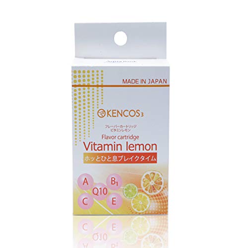 KENCOS3/KENCOS4(ケンコス3/ケンコス4)兼用 フレーバーカートリッジ(3本入) 【ビタミンレモン】 AB-111..