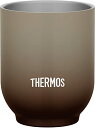 サーモス 真空断熱カップ 240ml ブラウン 湯?み JDT-240 BW