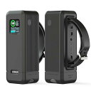 SIKAI CASE 保護ケース For Anker Prime Power Bank (27650mAh, 250W) に専用 多機能 シリコンケース 1/4インチネジ穴搭載 撮影時の安定感が向上 TF/SDカードスロット、ハンドストラップ付き 持ち運び便利 高