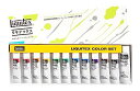 リキテックス(Liquitex) アクリル絵具 スクールカラー レギュラータイプ ホワイト6号 12色セット 伝統色 R3 10ml