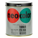 ターナー色彩(Turner Color) アクリル絵具 ネオカラー 黒 NC60031 600ml